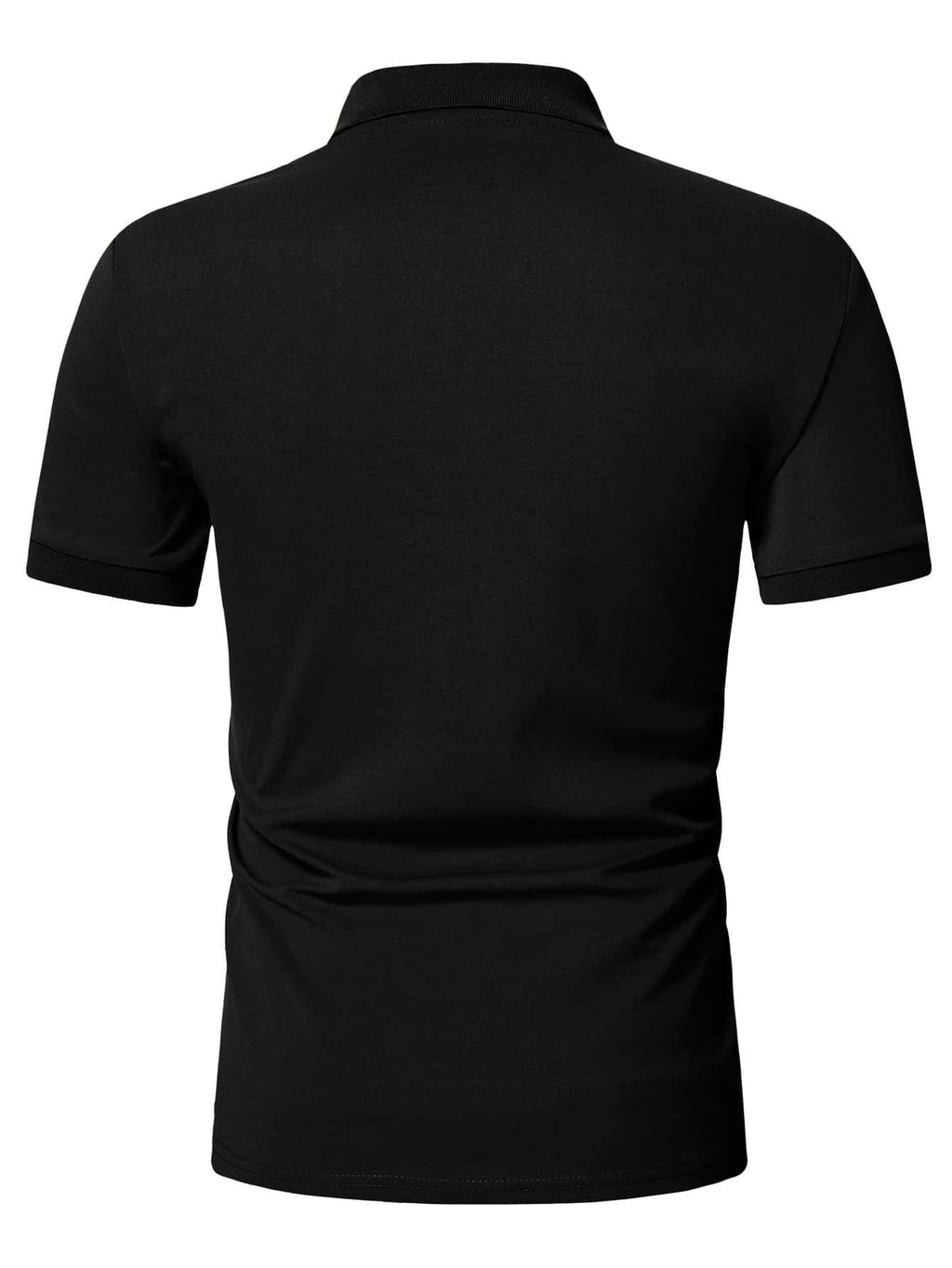 Camisa Polo Masculina com Zíper de Quarto