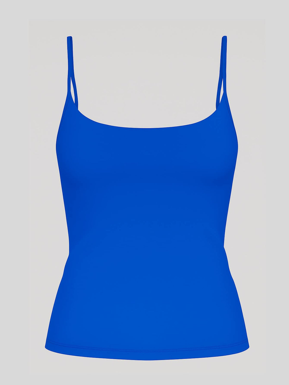 Regata Alça Fina Blusa com Forro Duplo no Busto