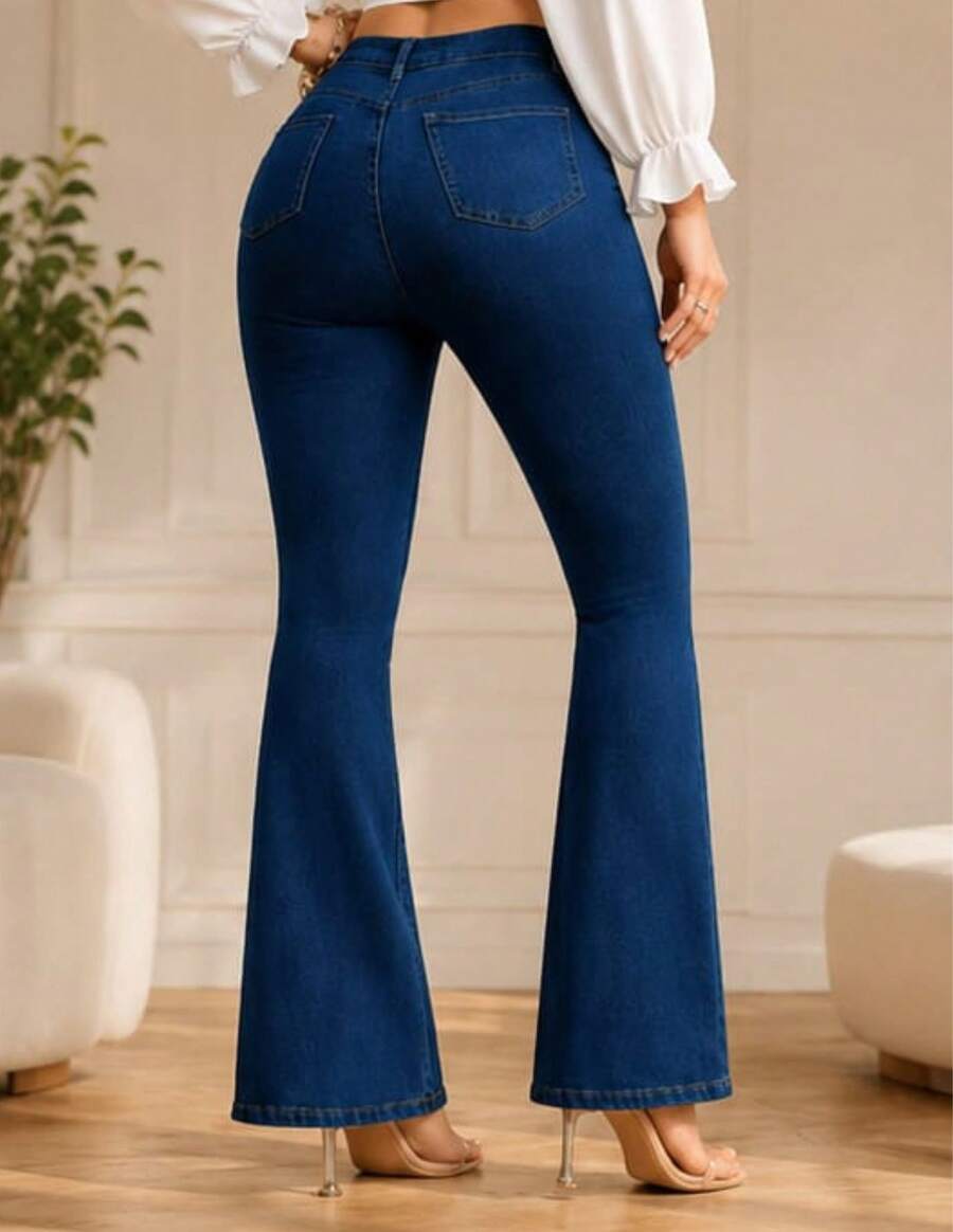 Calça Jeans Flare Feminina