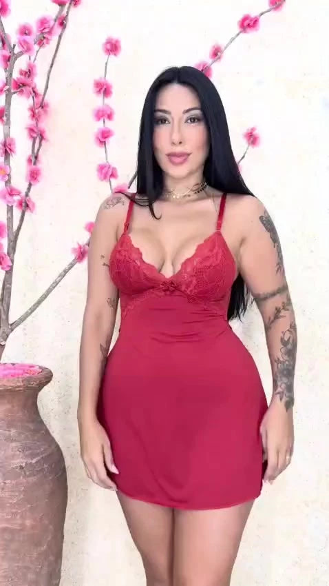 Kit Com 2 Camisolas Feminina Sensual Bailarina