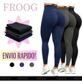 Calça Legging Esportiva Cintura Alta Com Bolso Empina