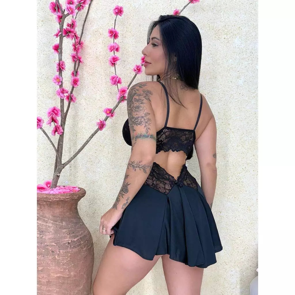 Kit Com 2 Camisolas Feminina Sensual Bailarina
